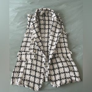 Shein Tweed Vest NWOT